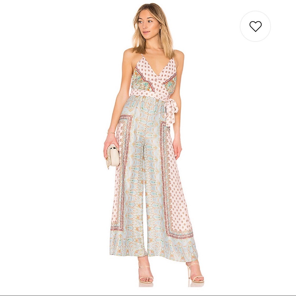 Free People Cabbage Rose Jumpsuit